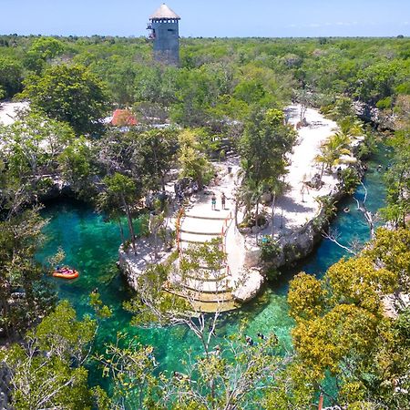 Hotel Casa Tortuga Tulum - Cenotes Park Inclusive 외부 사진 Cenote