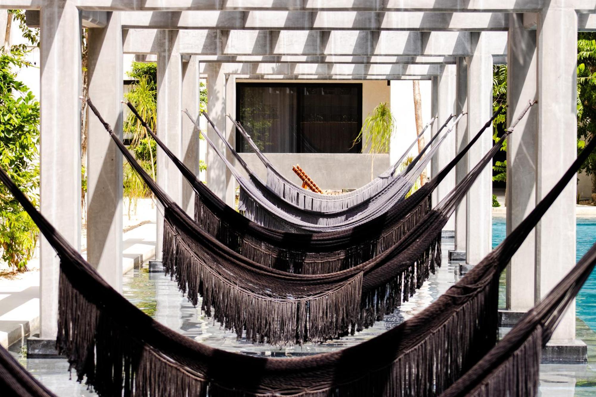 Hotel Casa Tortuga Tulum - Cenotes Park Inclusive 외부 사진 Hammocks at the National Museum of the Dominican Republic