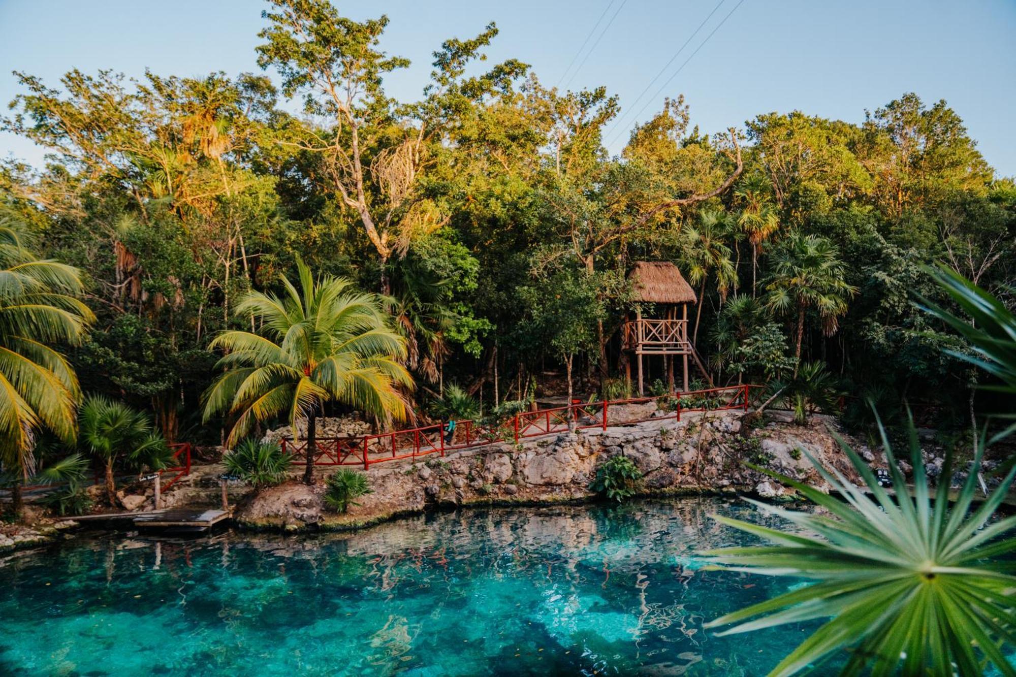 Hotel Casa Tortuga Tulum - Cenotes Park Inclusive 외부 사진 X-Carett Cenote