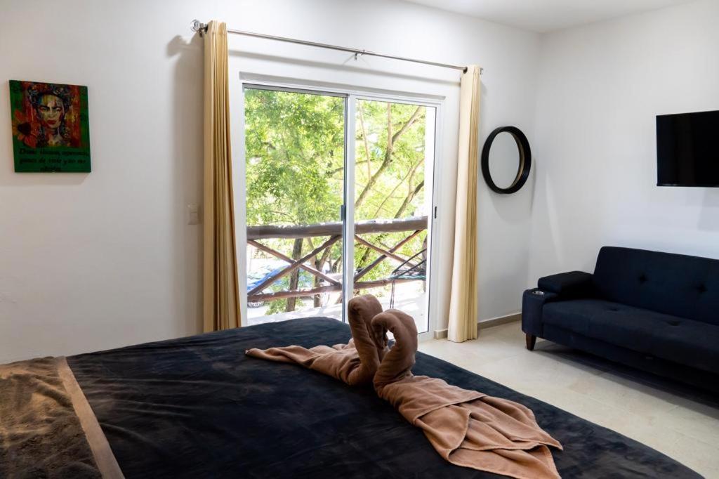Hotel Casa Tortuga Tulum - Cenotes Park Inclusive 외부 사진 A sliding door