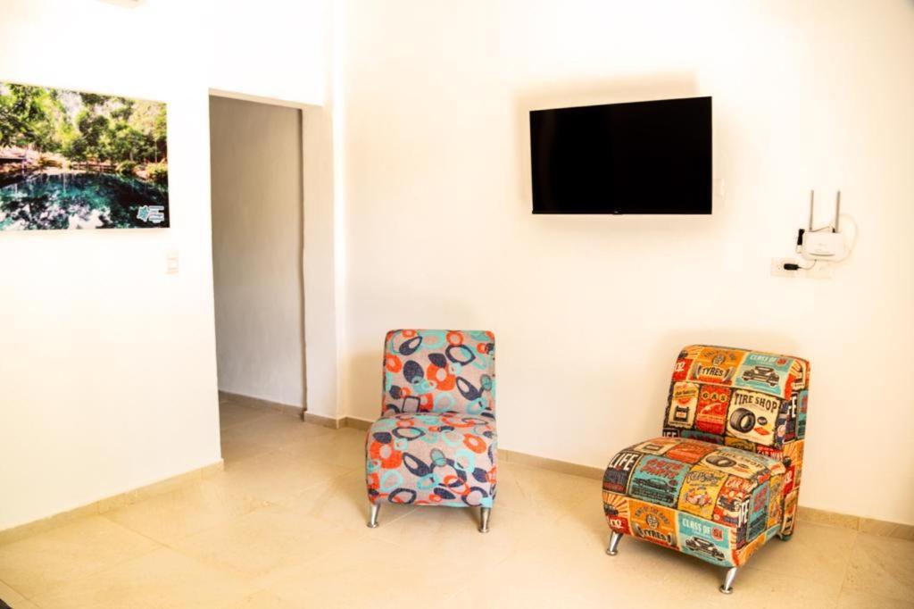 Hotel Casa Tortuga Tulum - Cenotes Park Inclusive 외부 사진 A room at the center